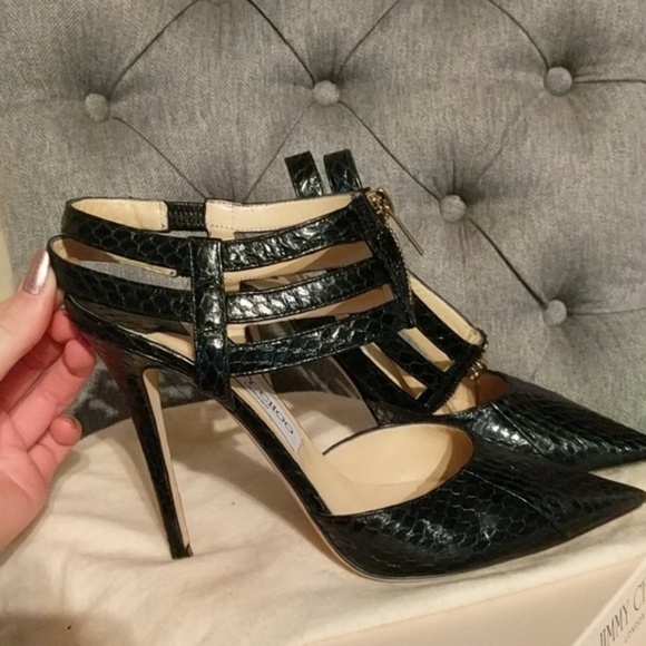 Jimmy Choo Shoes - 💼Jimmy Choo Elaphe Giulia Heels